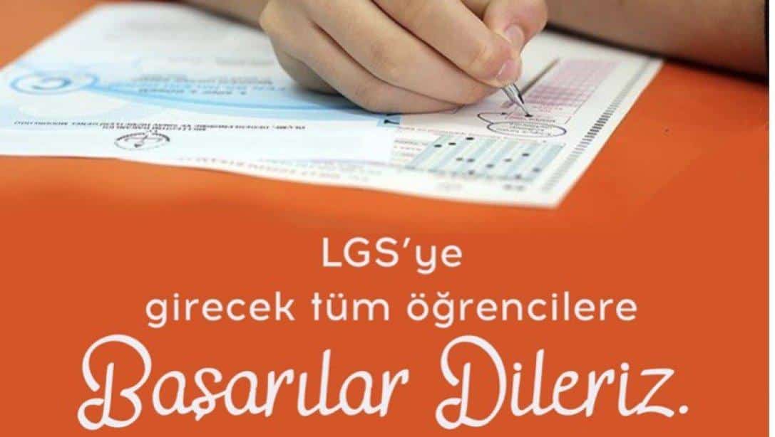 İlçe Milli Eğitim Müdürü Ahmet DEMİR'in Liselere Geçiş Sınavı'na (LGS) Girecek Öğrencilerimize Mesajı